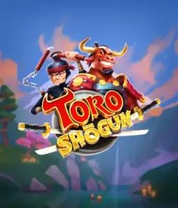 Explore the vibrant world of the Toro Shogun game by ELK Studios, highlighting a daring samurai and a fierce red bull teaming up on an adventure. This image depicts the combination of animation-style Japanese adventure, set against a serene forest backdrop. Perfect for those interested in cultural fusions in gaming, delivering a unique gaming experience.